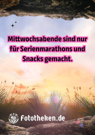 Mittwochsabende sind nur für Serienmarathons und Snacks gemacht